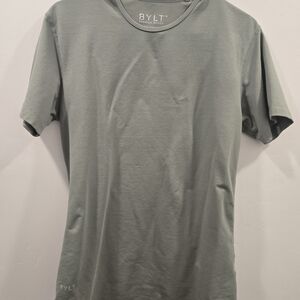 BYLT Basics Sage Green Short Sleeve Tee